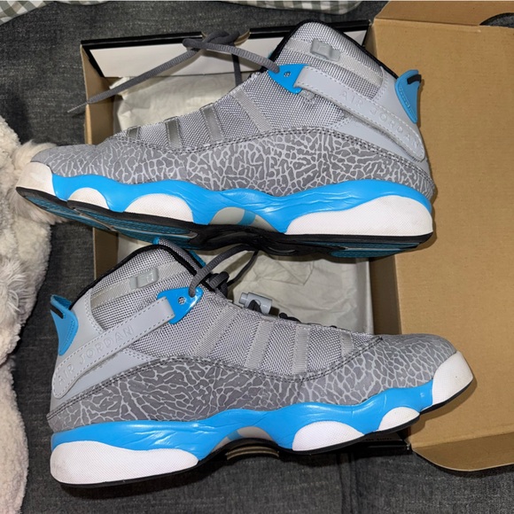 Jordan 6 Rings- Powder Blue Elephant - Picture 6 of 8